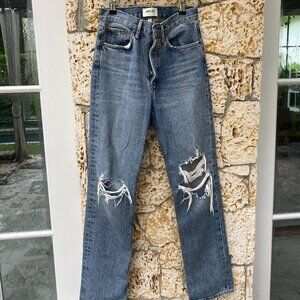 Ripped Agolde Jeans